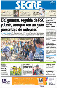 Portada de Segre  (España)