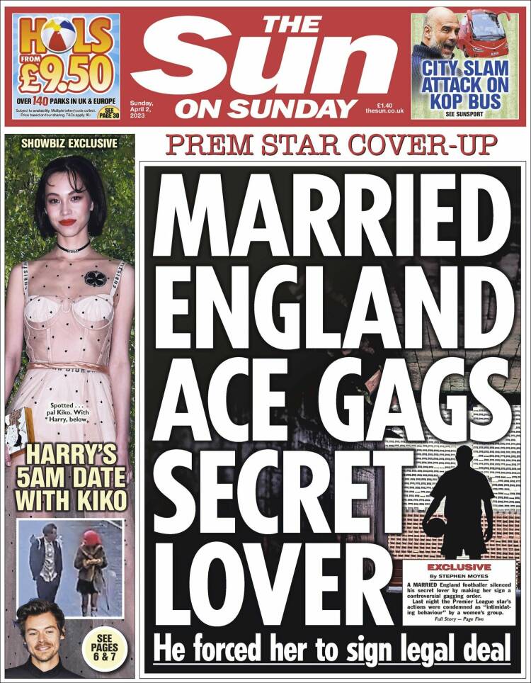 Portada de The Sun (Reino Unido)