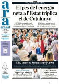 Portada de Ara (España)