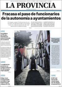 Portada de La Provincia (España)