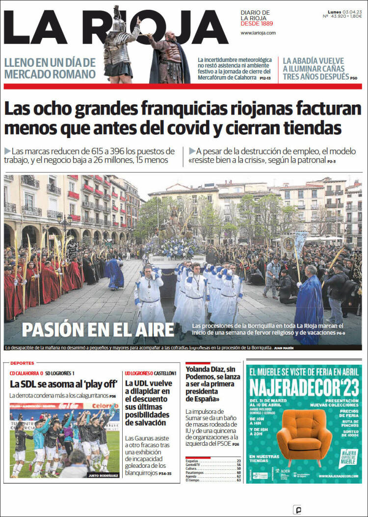 Portada de La Rioja (España)