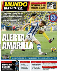 Portada de Mundo Deportivo Gipuzkoa (España)