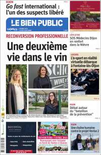 Portada de Le Bien Public (Francia)