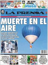 Portada de La Prensa (México)