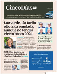 Portada de Cinco Días (España)