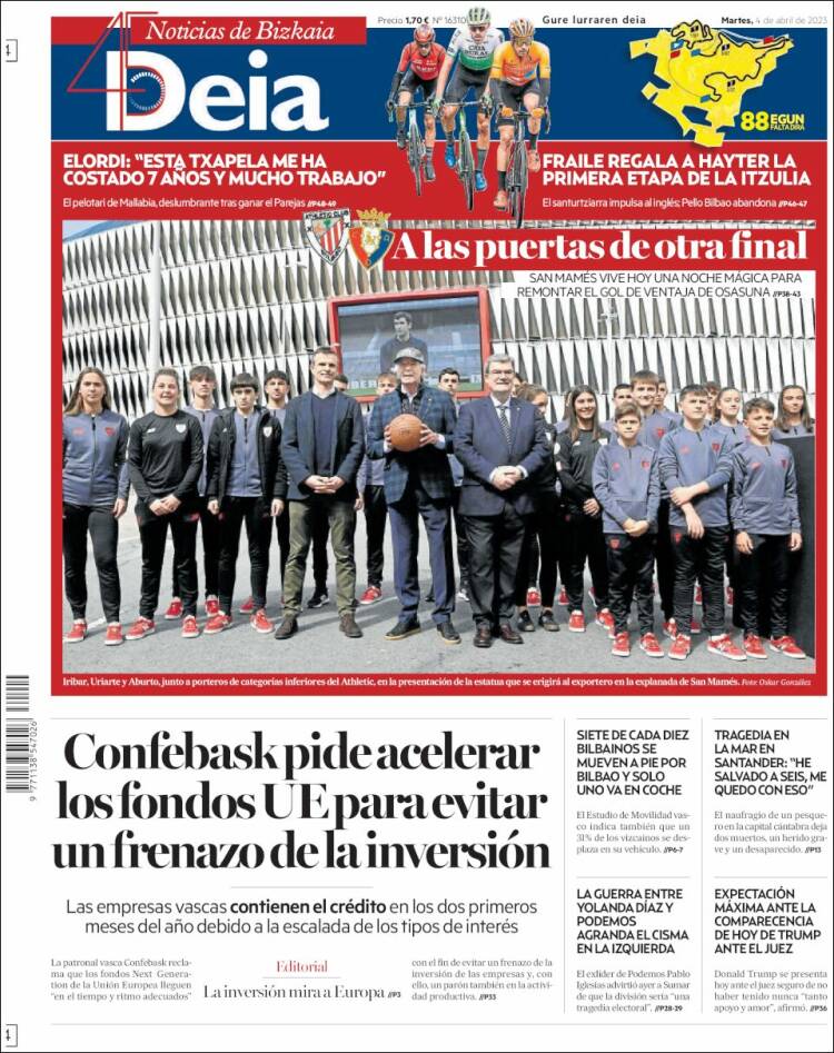 Portada de Deia (España)