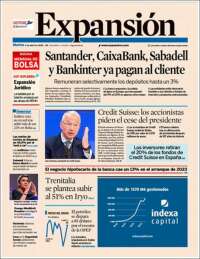 Portada de Expansión (España)