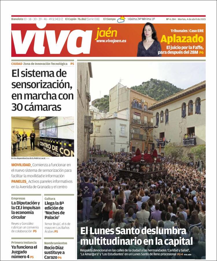 Portada de Viva Jaén (España)