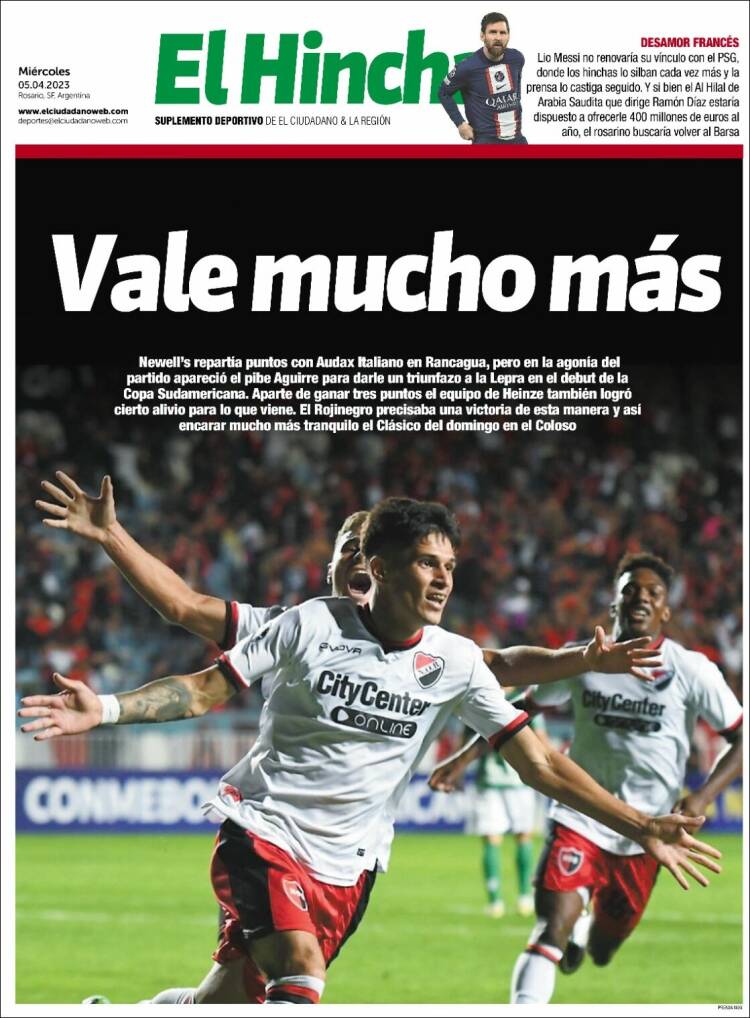 Portada de El Hincha (Argentina)