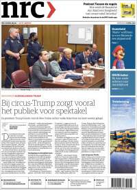 Portada de NRC Handelsblad (Pays-Bas)