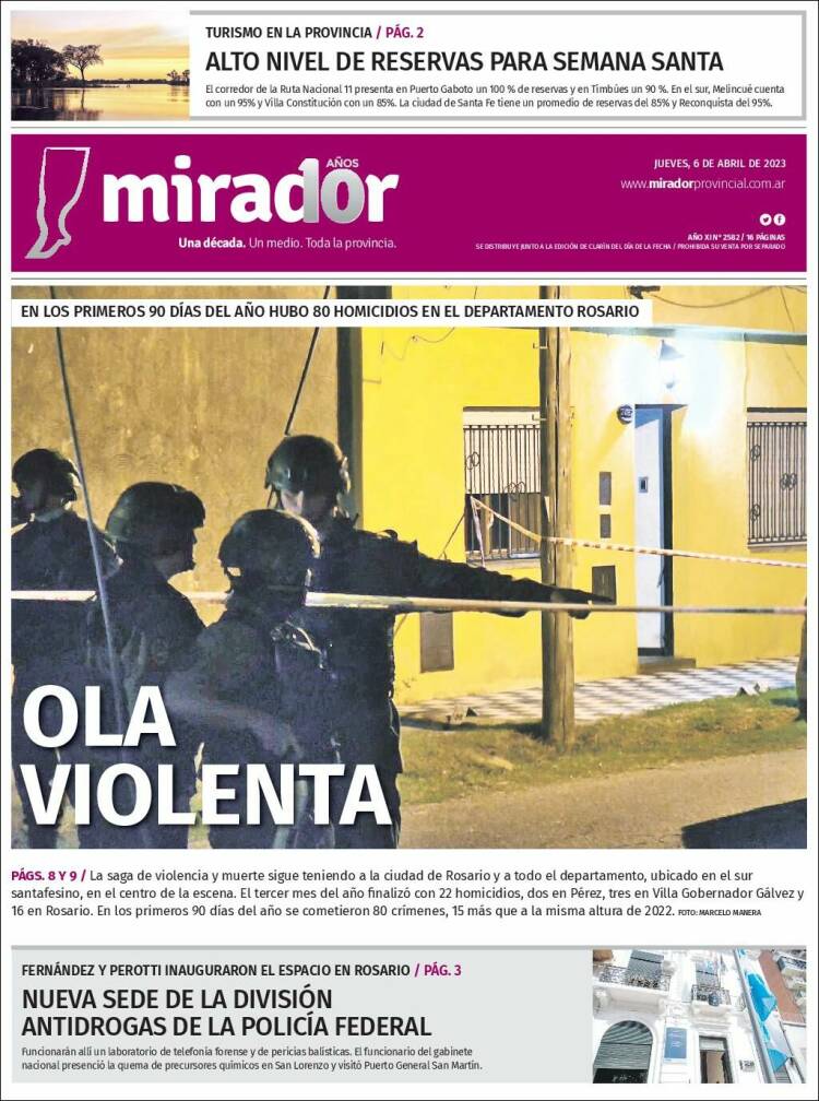 Portada de Mirador Provincial (Argentina)