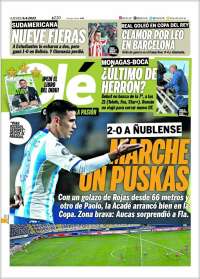 Portada de Olé (Argentina)