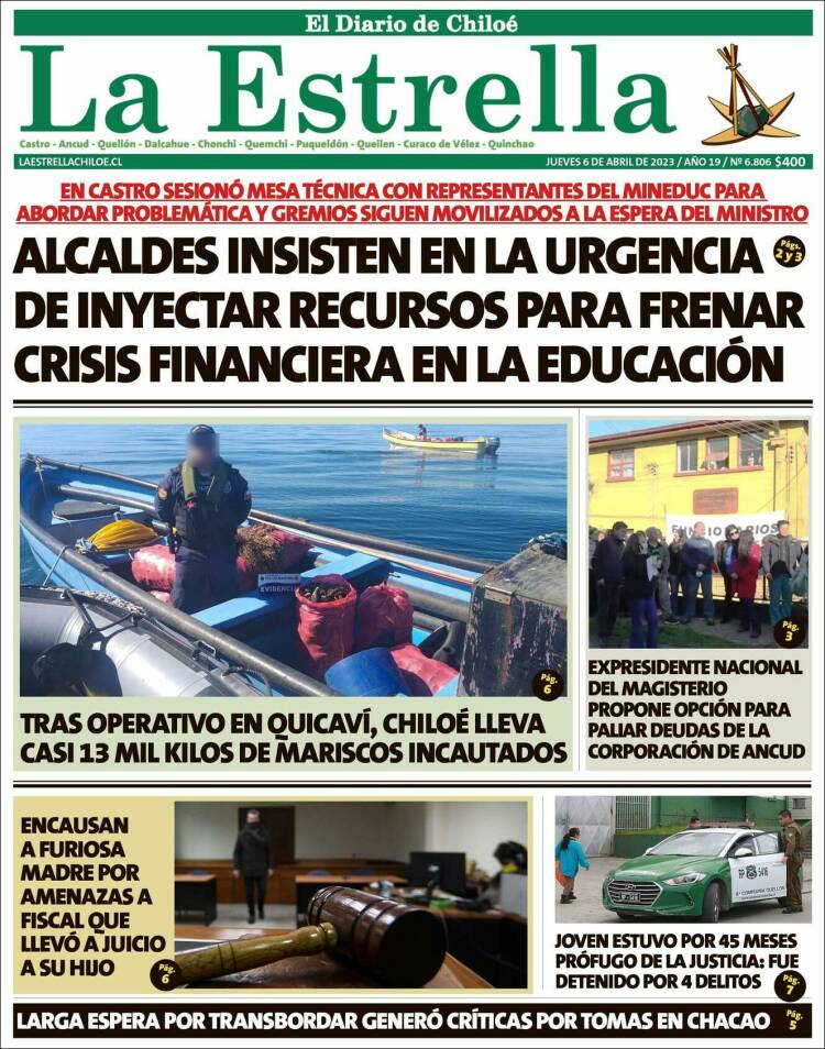 Portada de Estrella de Chiloé (Chile)