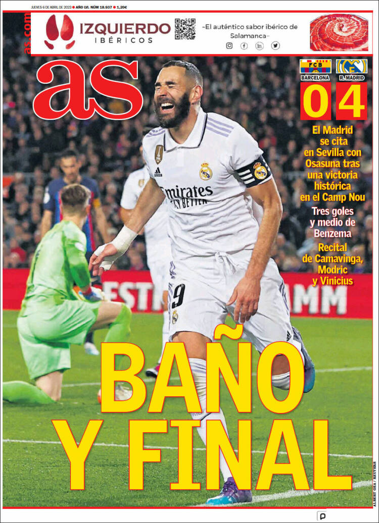 Portada de As (España)