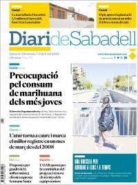Portada de Diari de Sabadell (España)