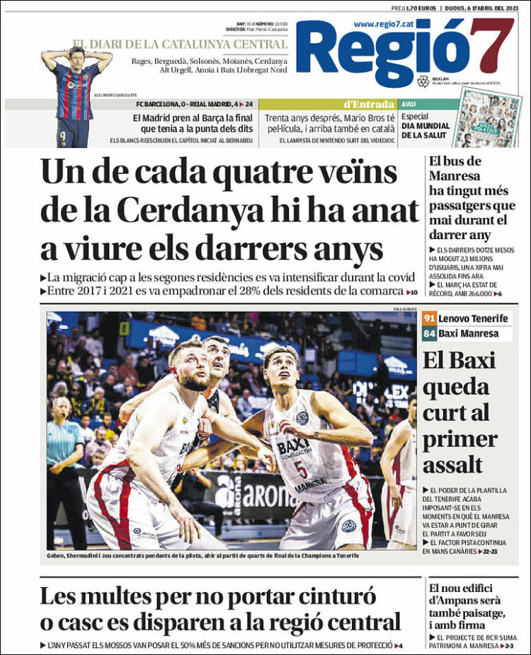 Portada de Regio7 (España)
