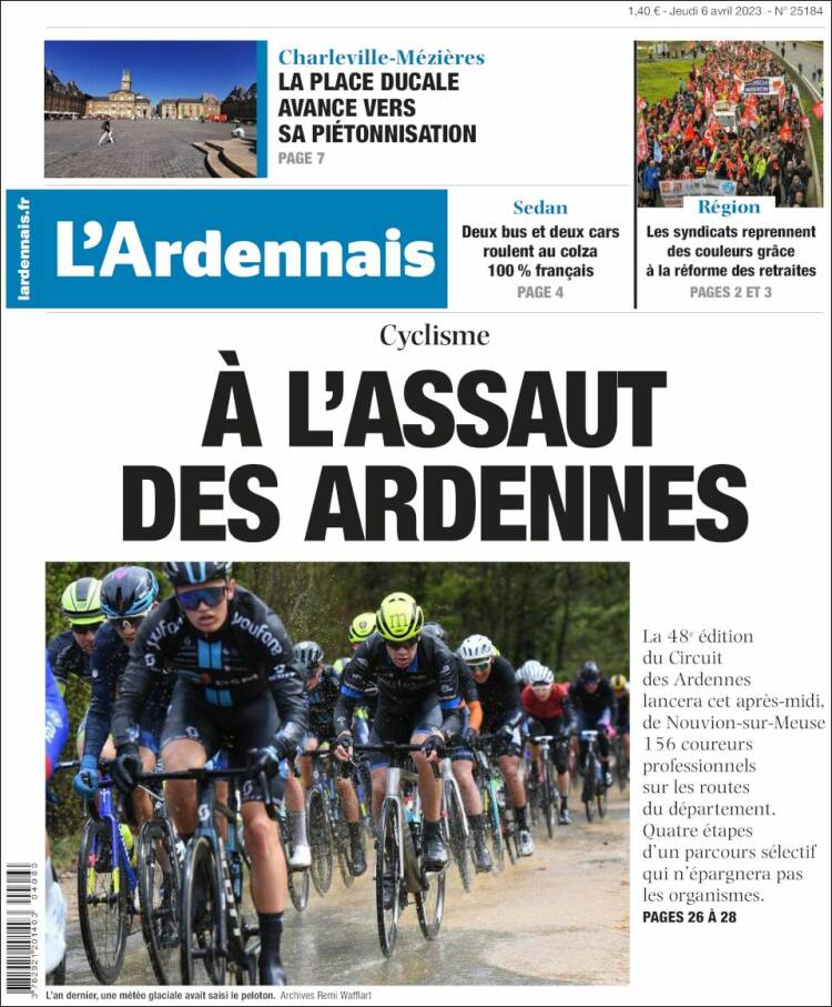 Portada de L'Ardenais (France)