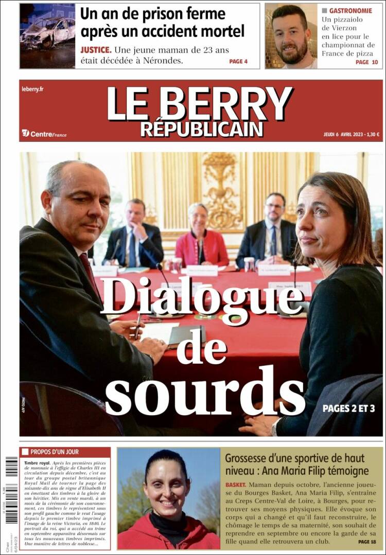 Portada de Berry Republicain (France)