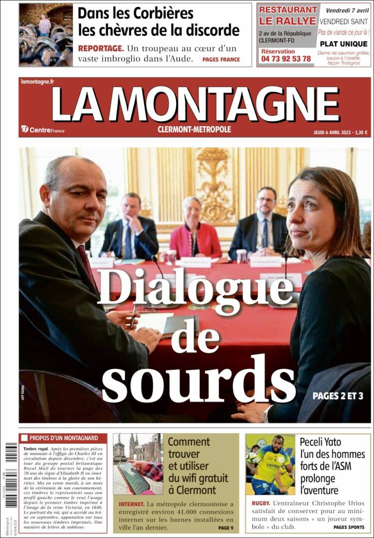 Portada de La Montagne (France)