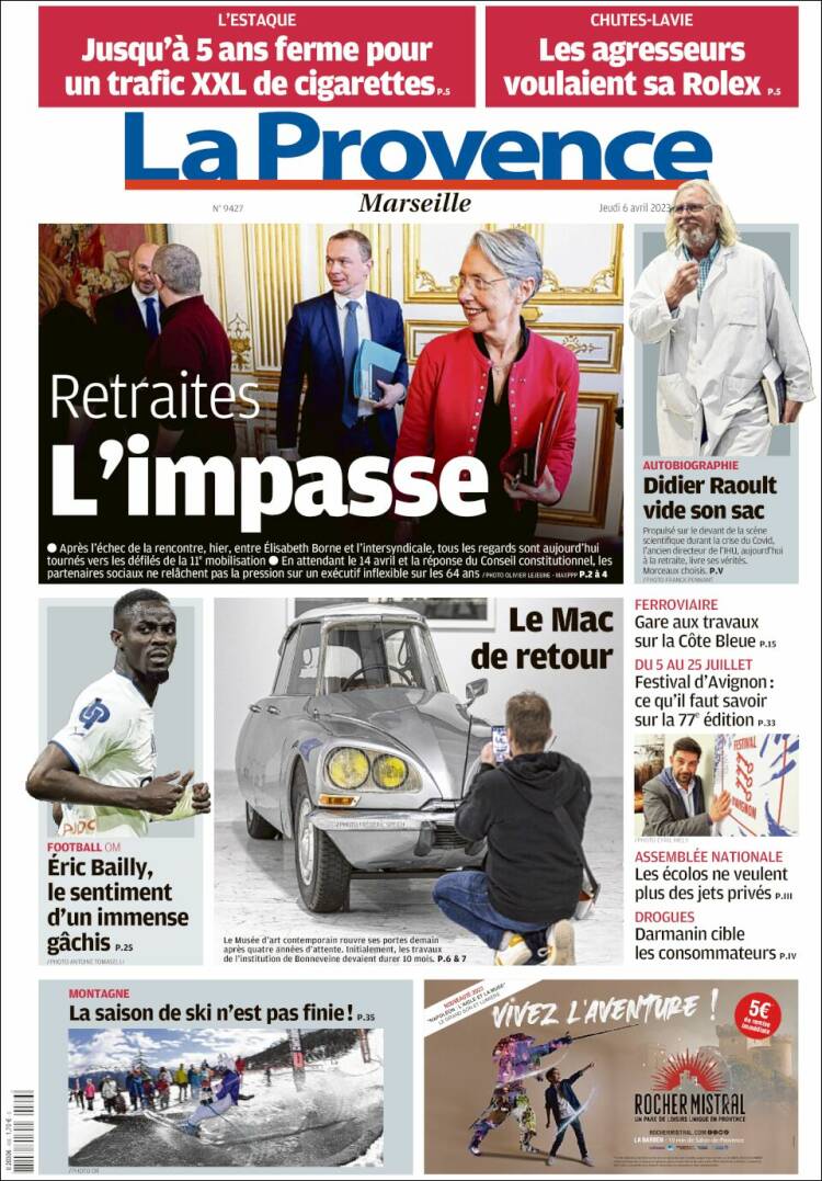 Portada de La Provence (France)