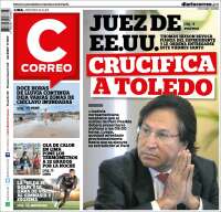 Portada de Diario Correo (Per&uacute;)