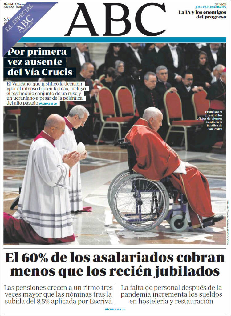 Portada de ABC (España)