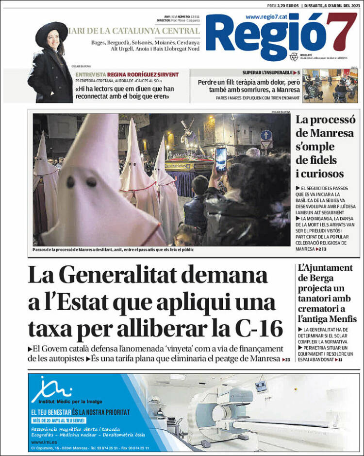 Portada de Regio7 (España)