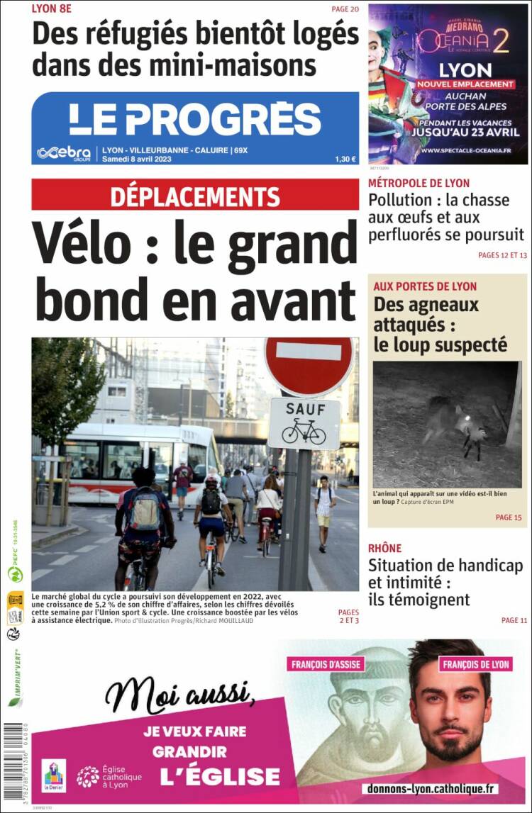 Portada de Progres de Fecamp (Francia)