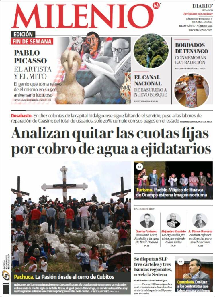 Portada de Milenio de Hidalgo (M&eacute;xico)