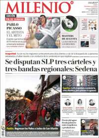 Portada de Milenio - Jalisco (M&eacute;xico)