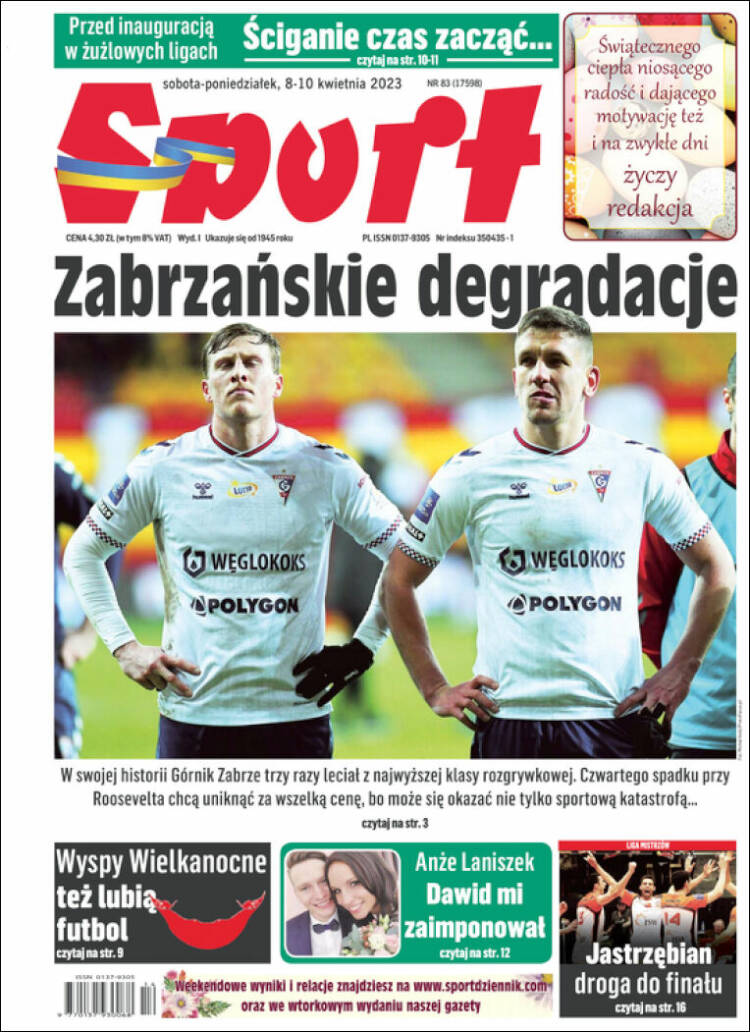 Portada de Katowicki Sport (Polonia)