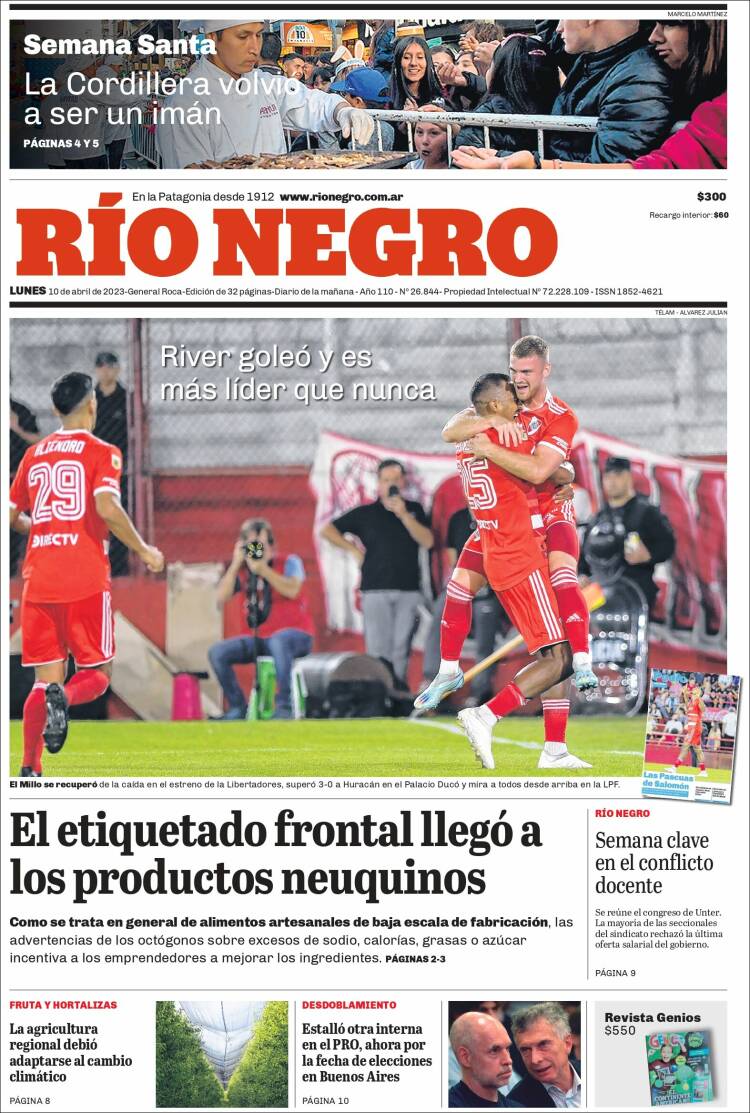 Portada de Rio Negro (Argentina)