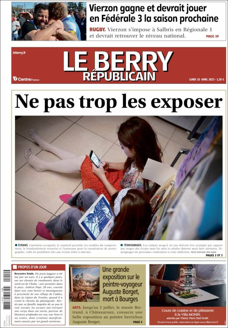 Portada de Berry Republicain (France)