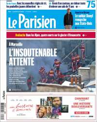 Portada de Le Parisien (France)