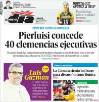 Portada de El Nuevo Día (Puerto Rico)