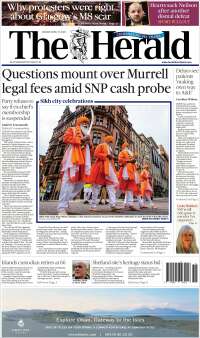 Portada de The Herald (United Kingdom)