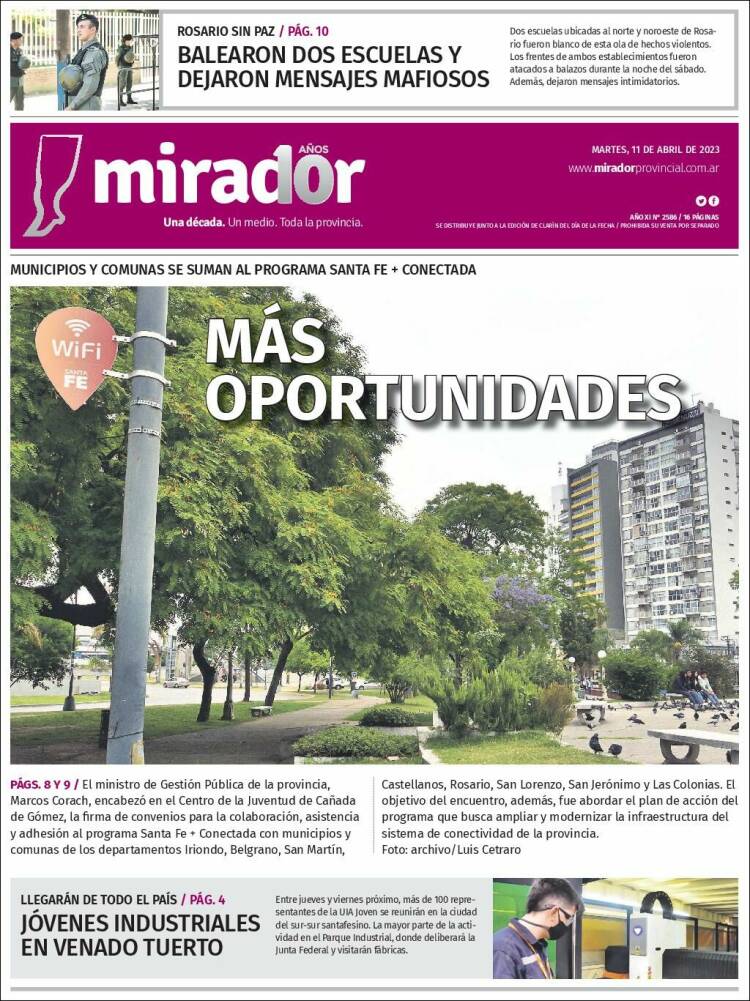 Portada de Mirador Provincial (Argentina)