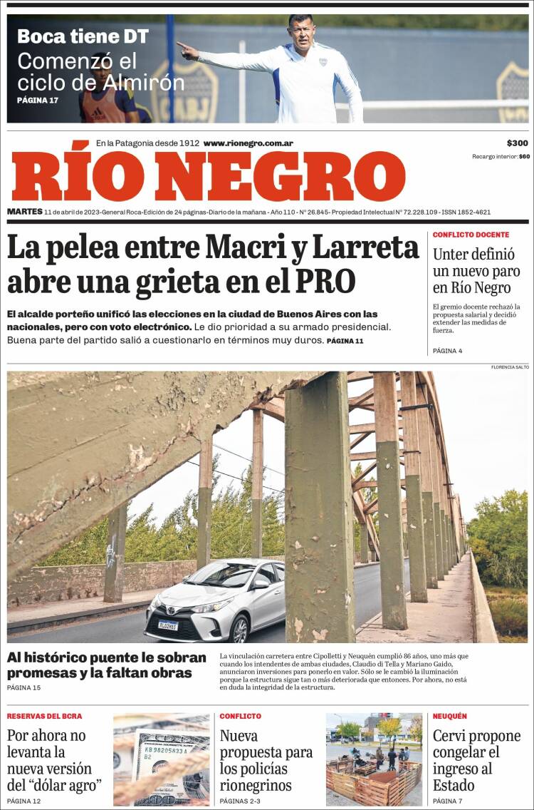 Portada de Rio Negro (Argentina)