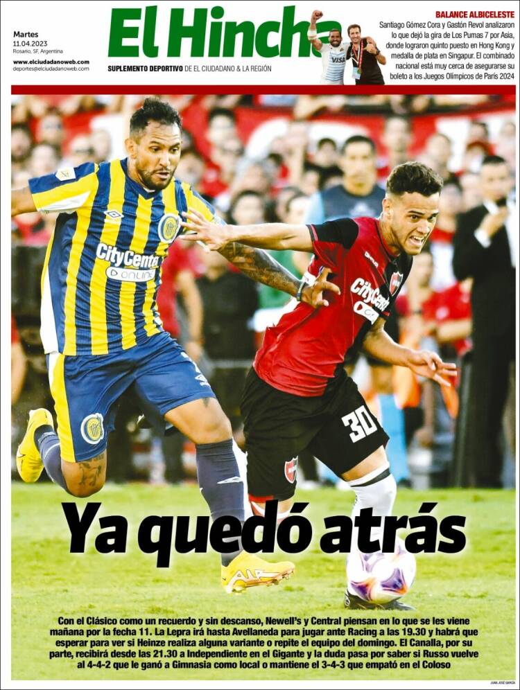 Portada de El Hincha (Argentina)