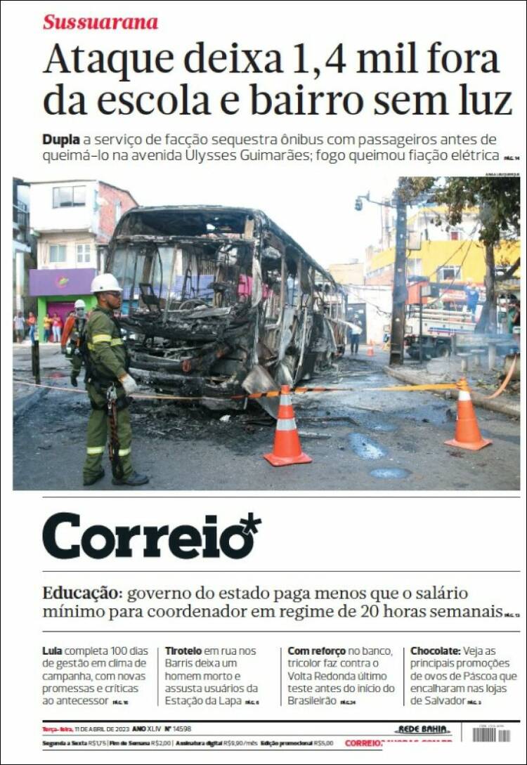 Portada de Correio* (Brasil)
