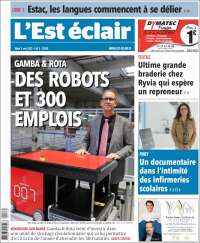 Portada de L'Est Eclair (Francia)