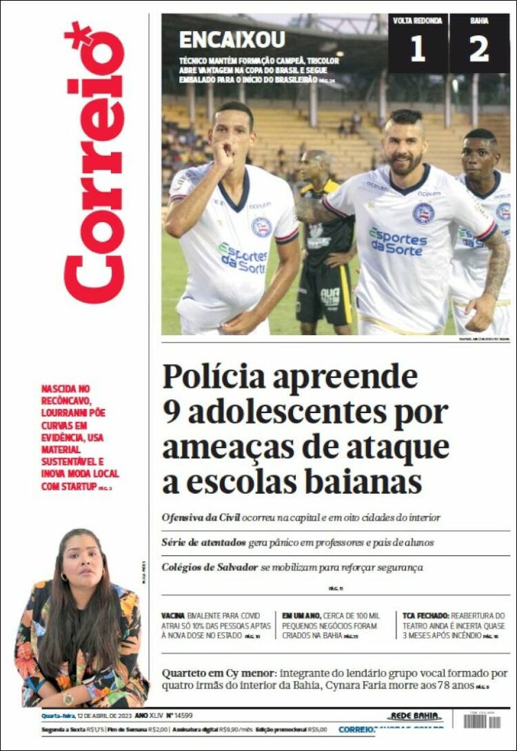 Portada de Correio* (Brasil)