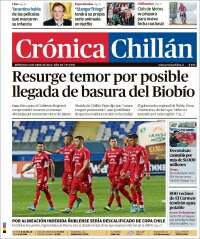Portada de Crónica Chillán (Chile)