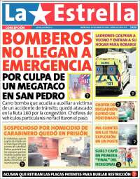 Portada de La Estrella de Concepción (Chile)