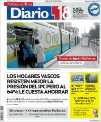 Portada de Noticias de Álava (España)