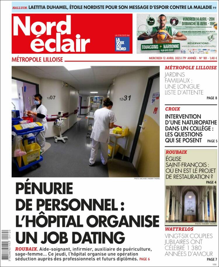 Portada de Nord Éclair (Francia)