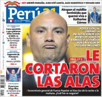 Portada de Perú 21 (Per&uacute;)