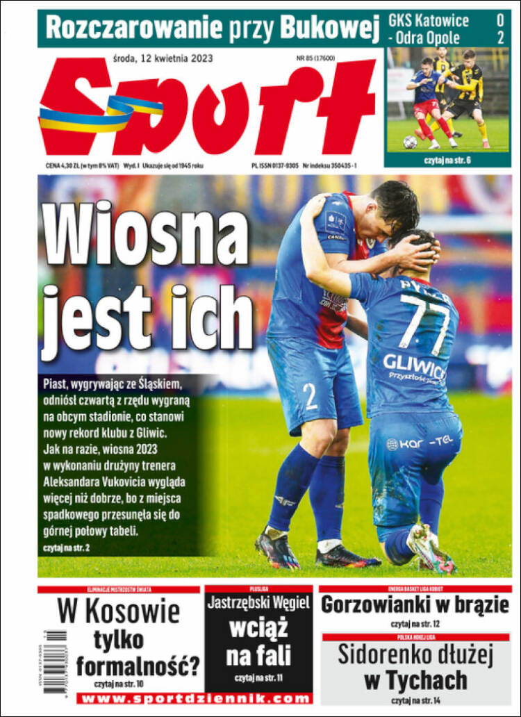 Portada de Katowicki Sport (Polonia)
