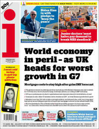 Portada de The i (Reino Unido)