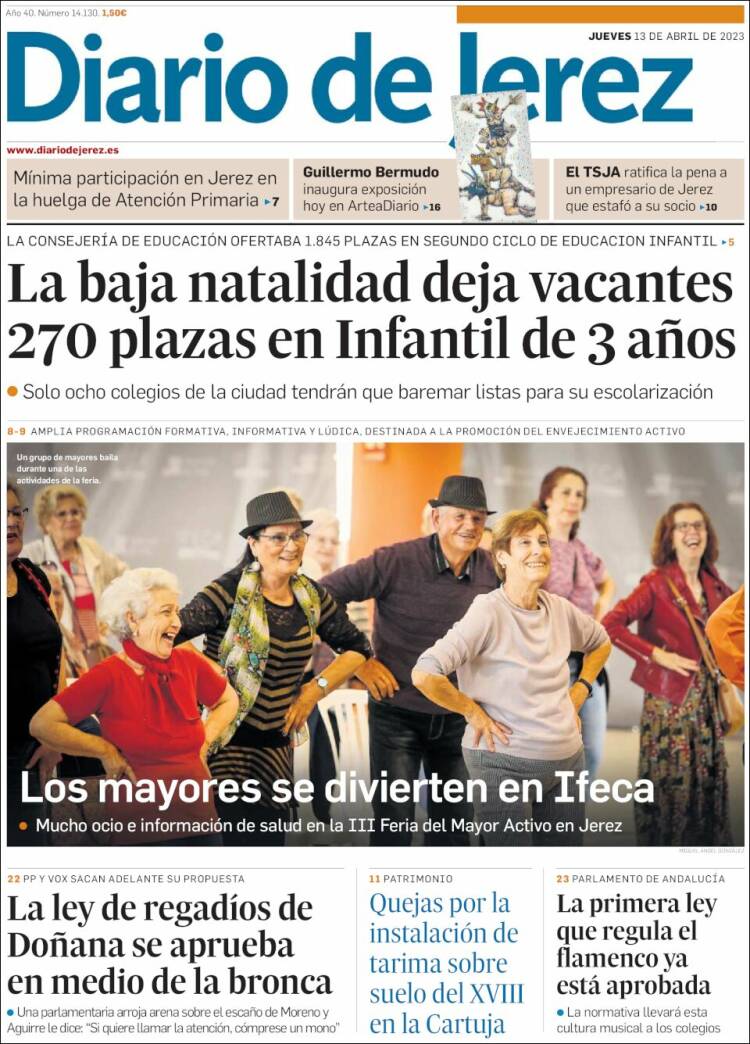 Portada de Diario de Jerez (España)